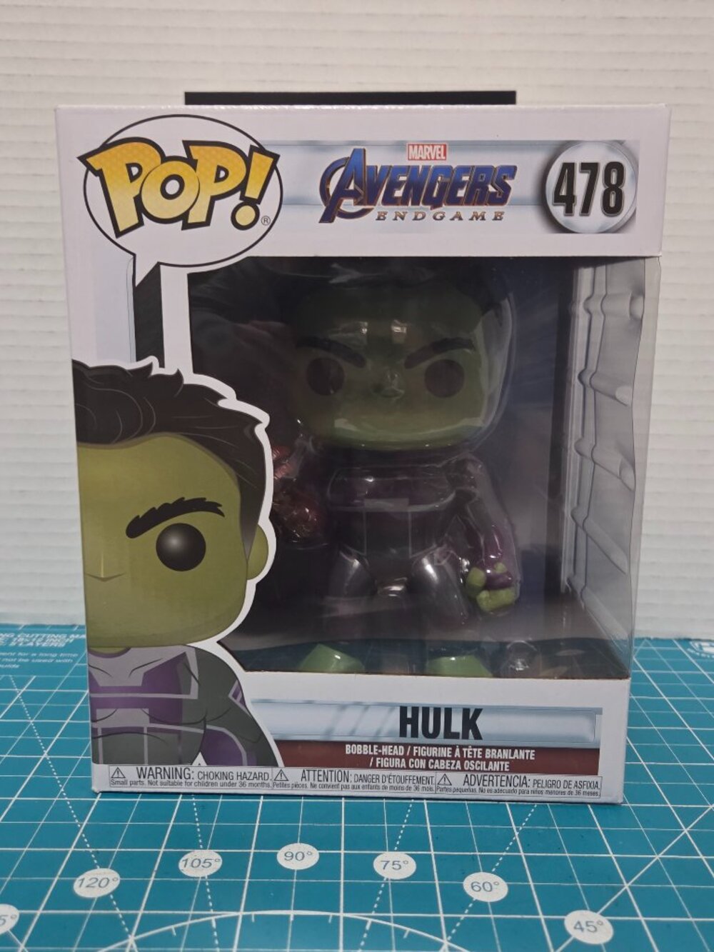 Funko POP Marvel MCU Avengers Endgame Hulk 6 Inch 478 Vinyl Figure